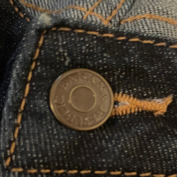 Banana Republic Navy Straight Leg Women's Jeans - Picture 5 of 7